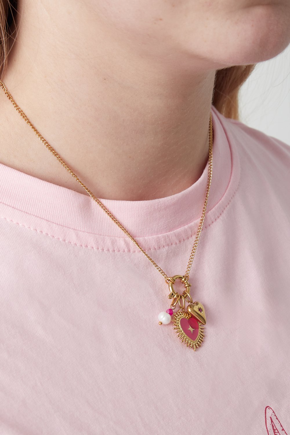 Sun of heart DIY necklace Picture3
