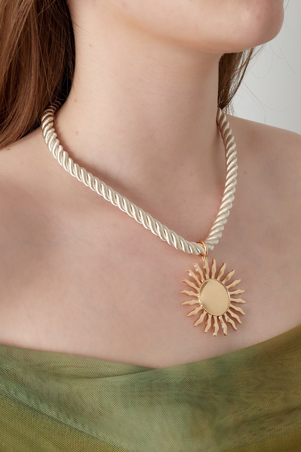 Sonne in deinem Herzen Halskette Bild2