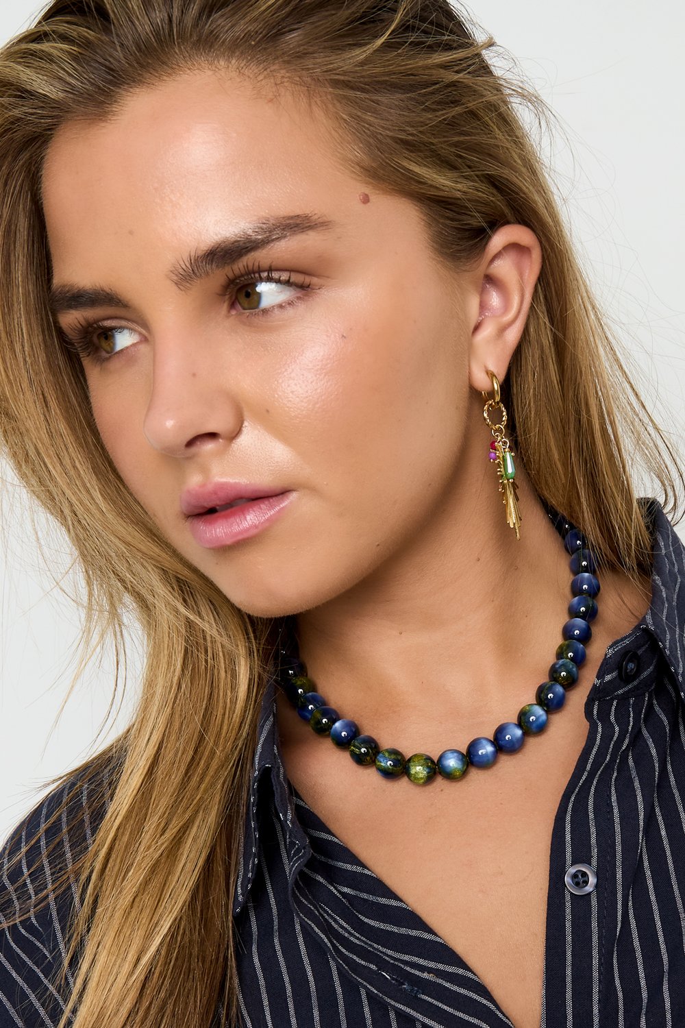 Beaded Faded necklace - 12mm Picture2