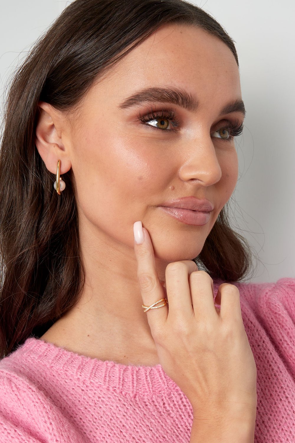 Bague Ruler Argenté Cuivré One size h5Image2