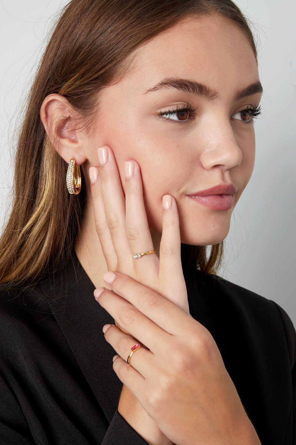 Ring thin with stone Picture4