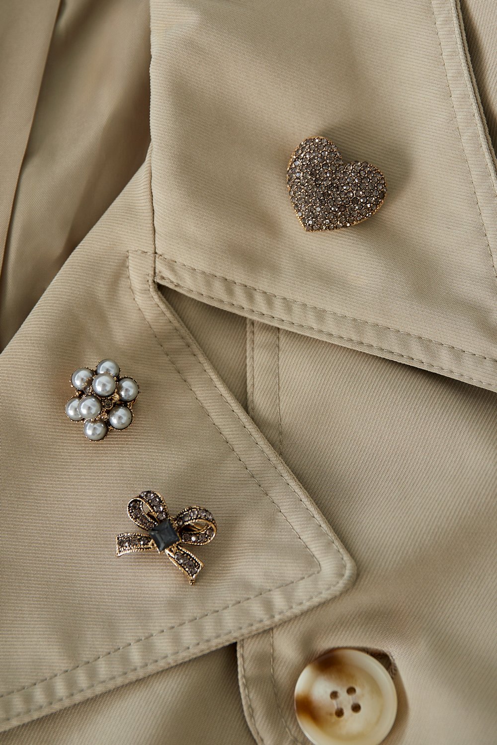 Brooches trio bow baby Picture2