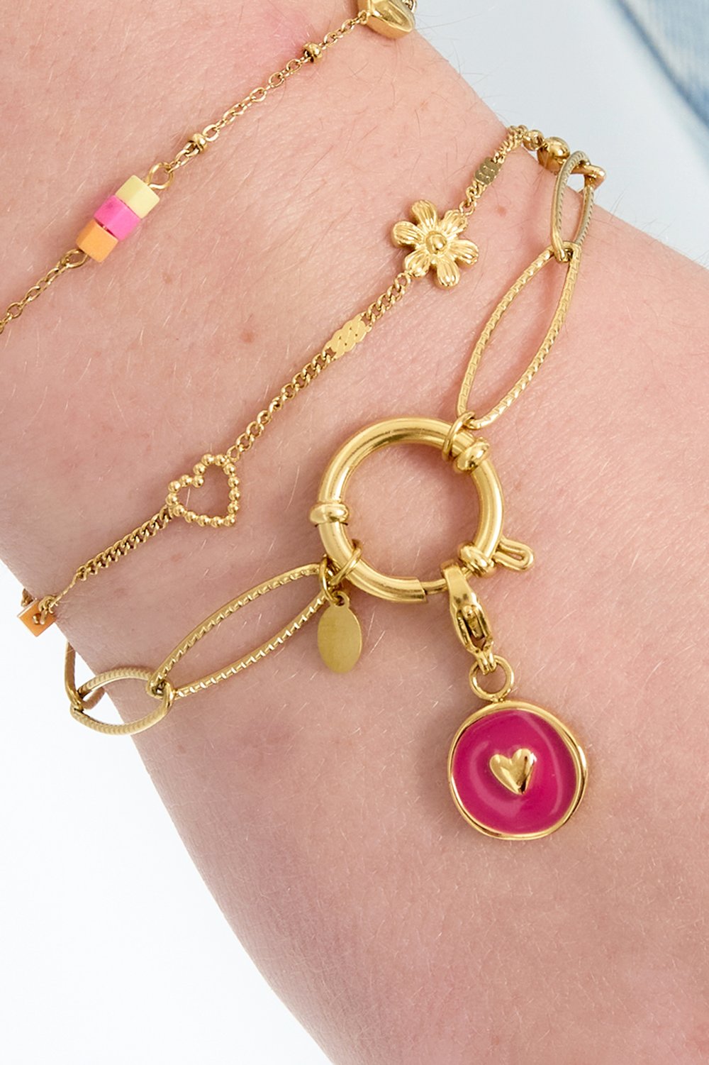 Vintage heart jewelry charm Picture2