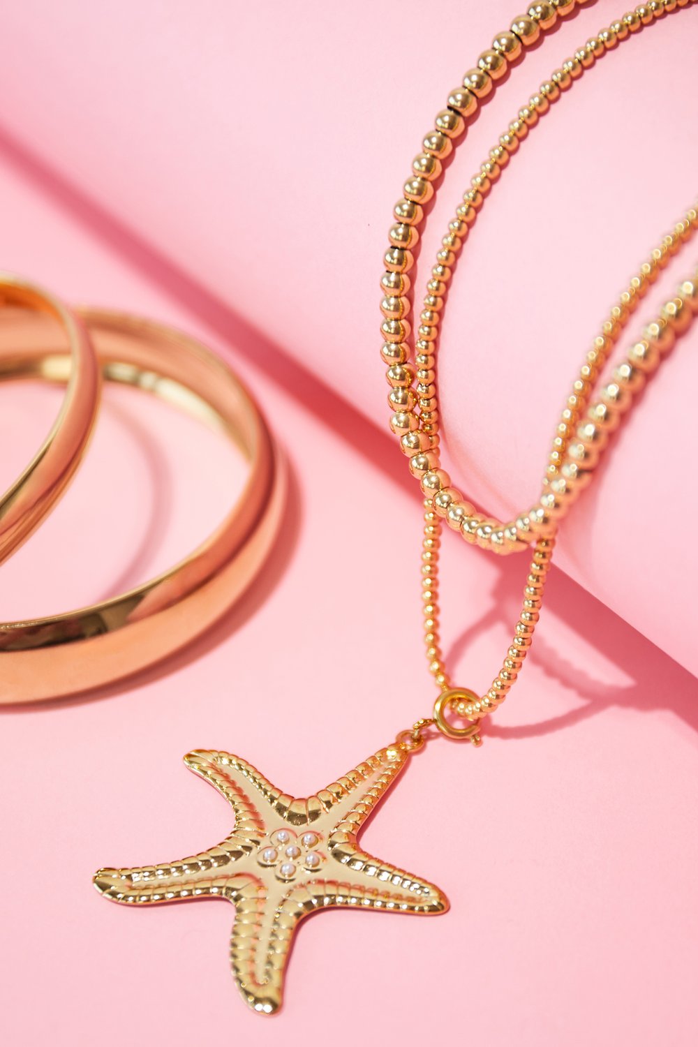 Perlen-Seestern-Schmuckanhänger h5Bild2