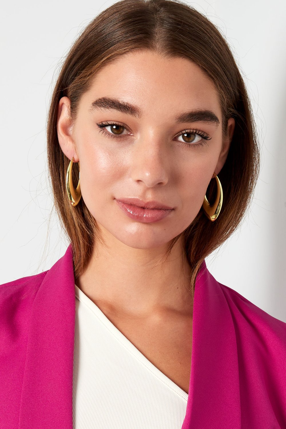 large gold drop earrings Picture2