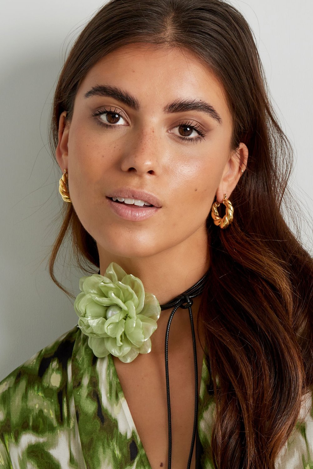 Earrings twisted - Silver Color color Picture4