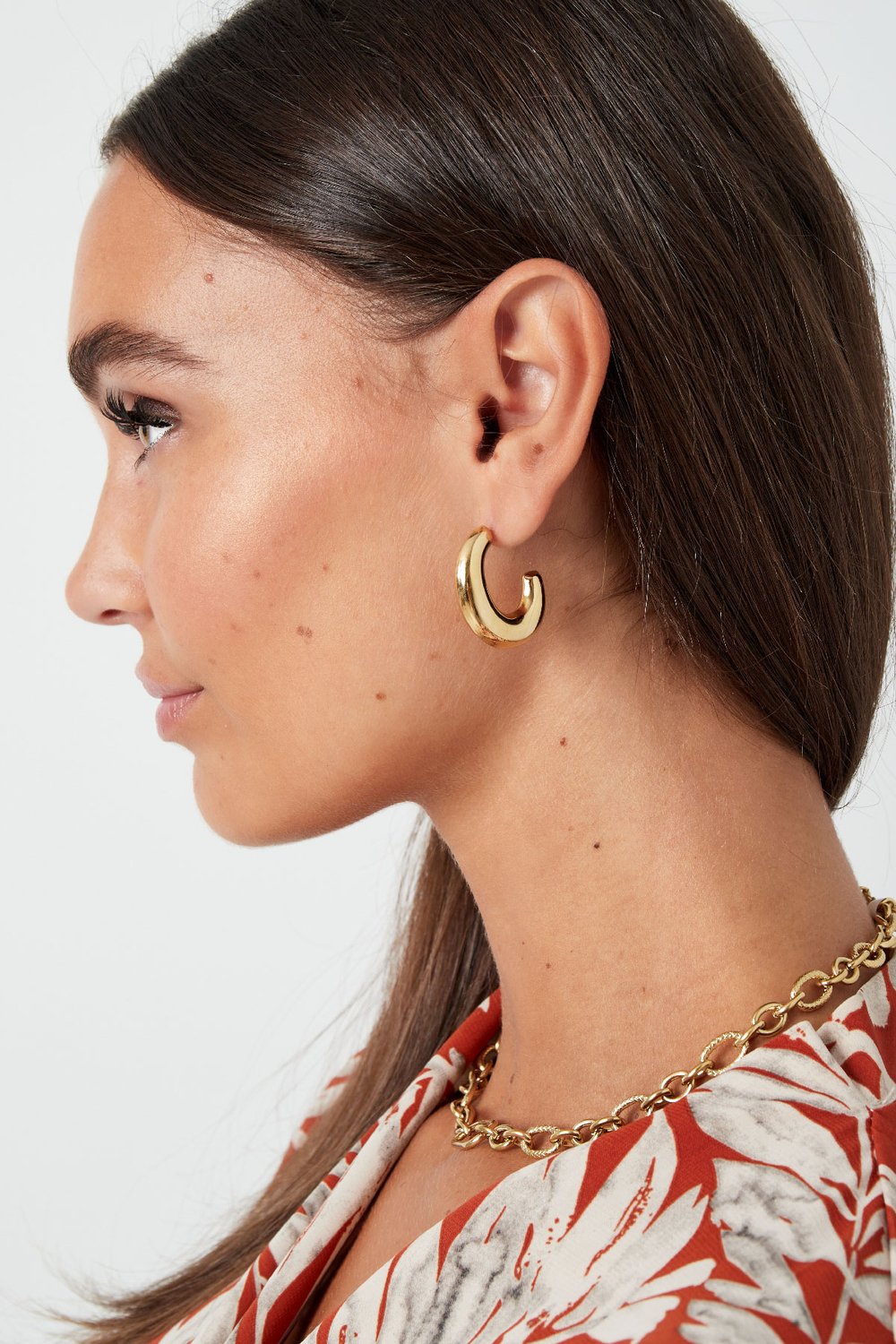 earrings classy half moon Picture4