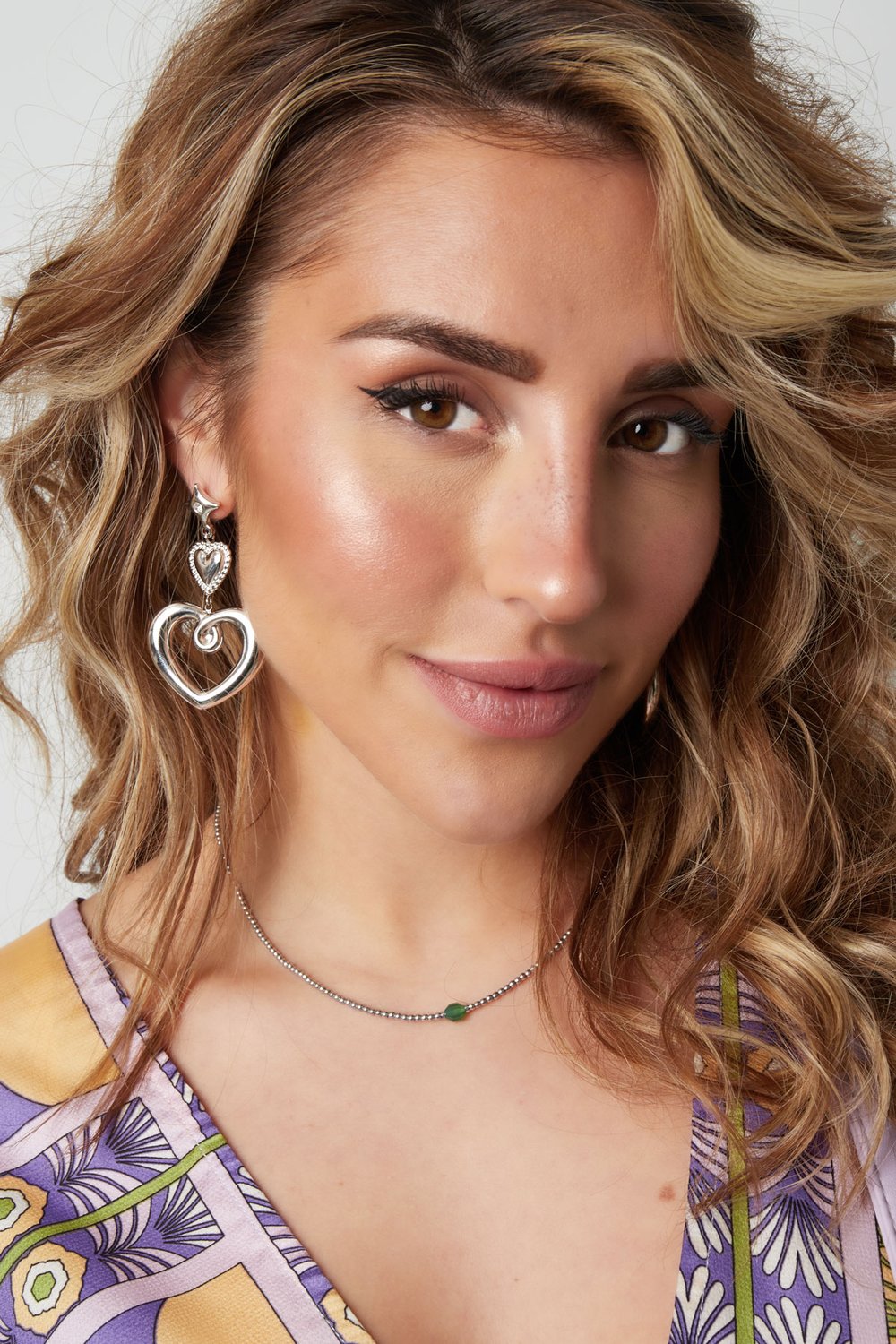 Charms para pendientes llamativos - acero inoxidable plateado h5Imagen4