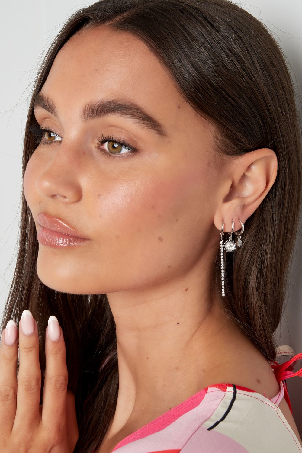 Ear party bloomy detail - Goud kleur Koper h5Afbeelding2