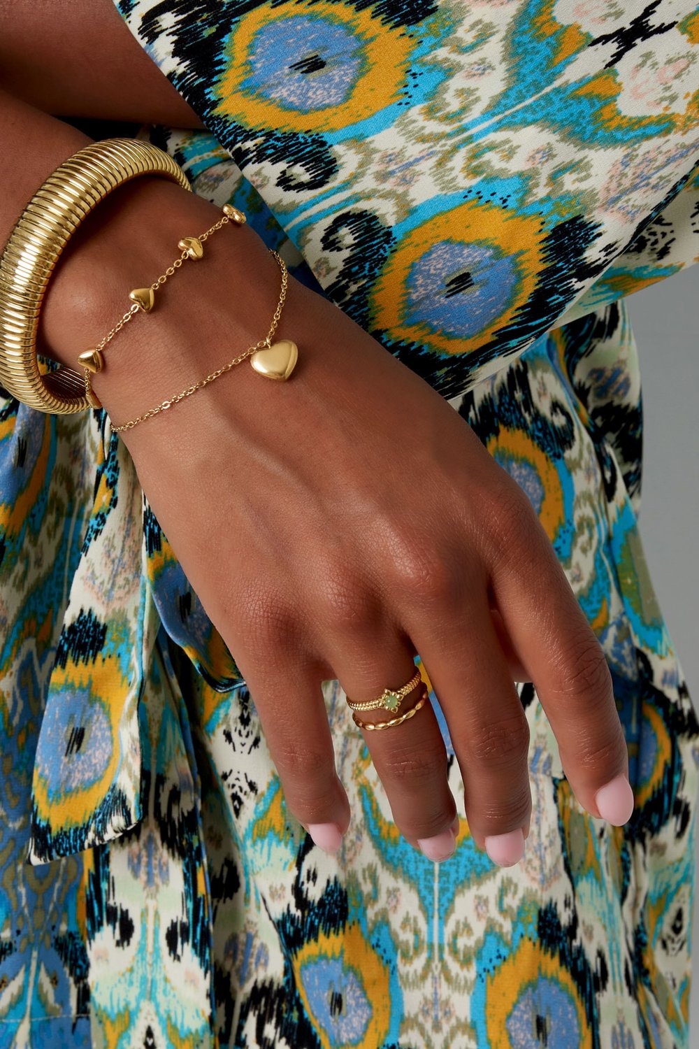 double bracelet heart h5Picture2