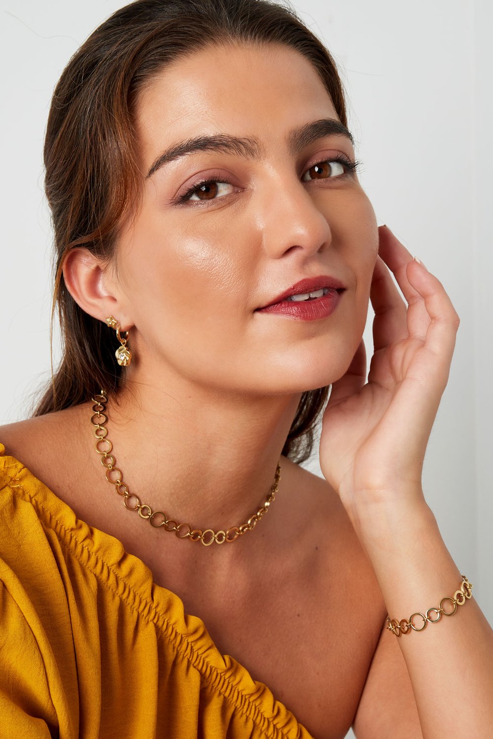 Armband kleine und große Glieder rund  h5Bild4