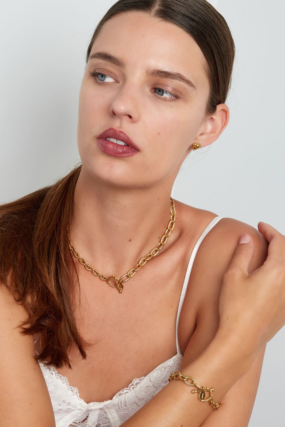 Bracelet links from small to large - Silver Color color h5Picture4