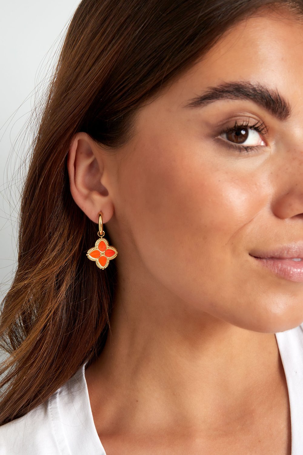 Ohrring Kleegrün  h5Bild2