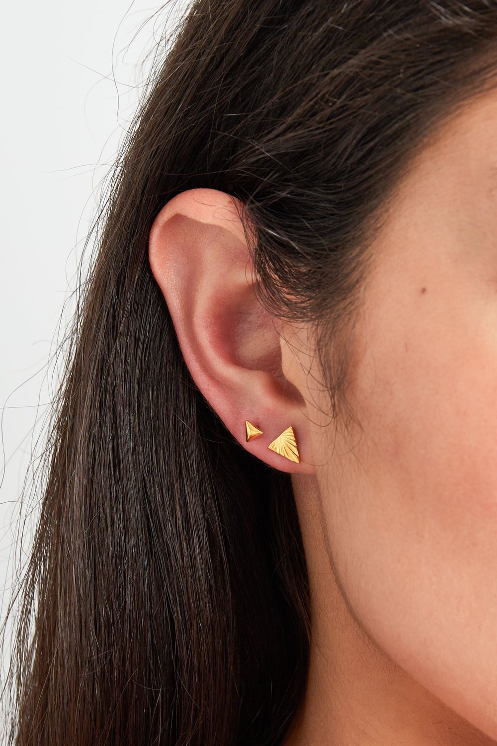 ear studs pyramid - 925  h5Picture3