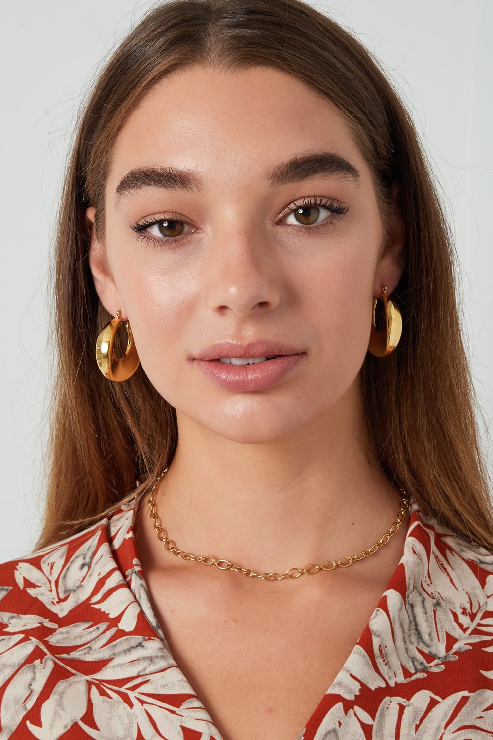 earrings shiny round Picture4