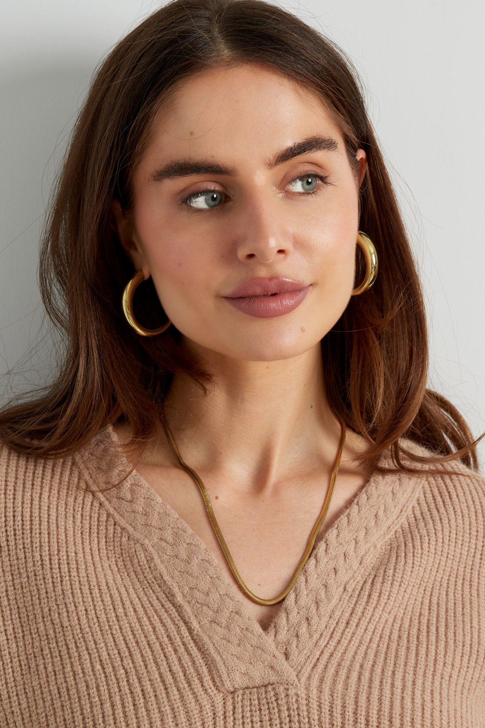 earrings round matte h5Picture2