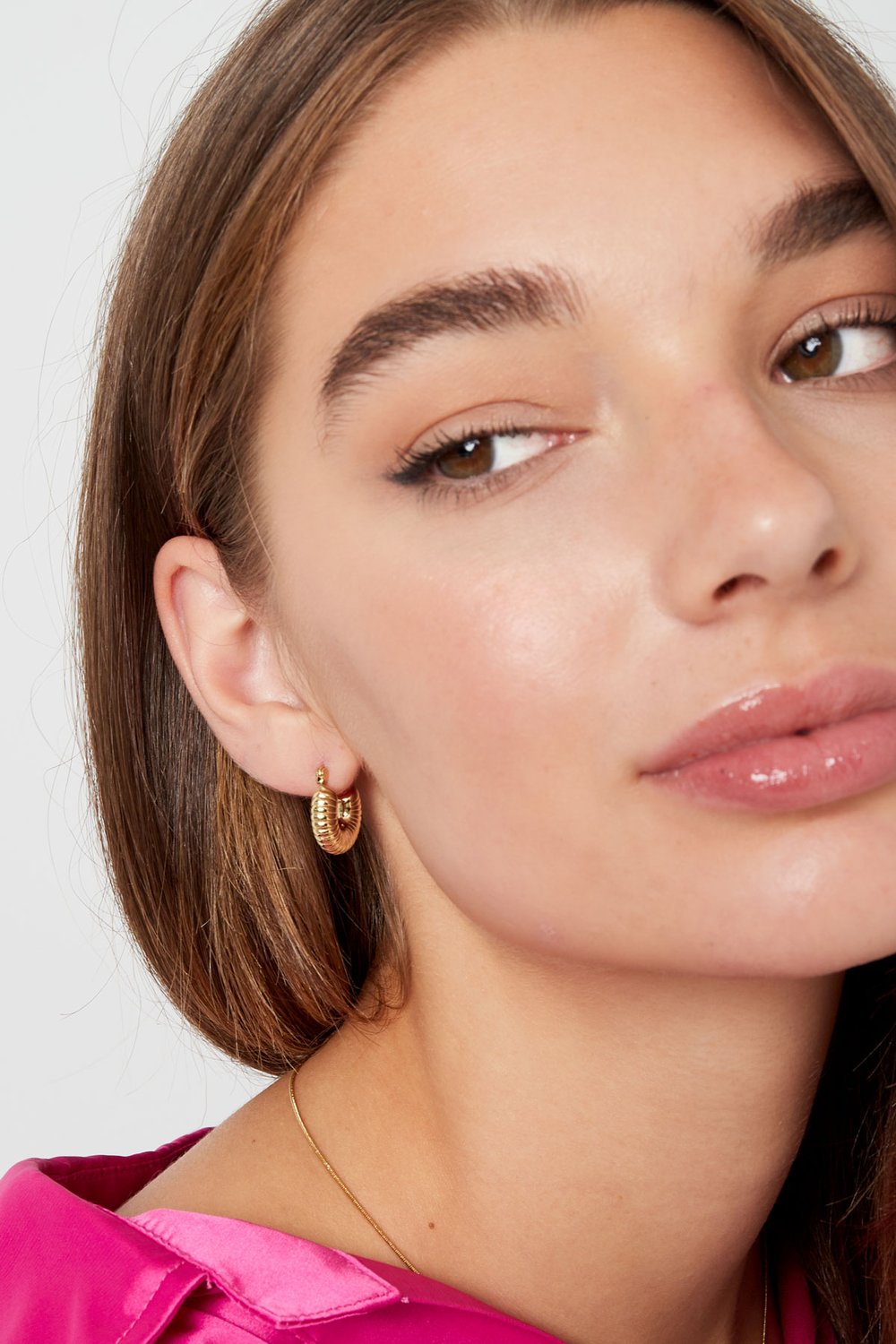 earrings aesthetic round small Picture2