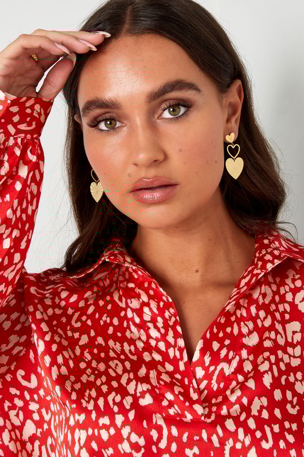 orecchini statement cuori Immagine2