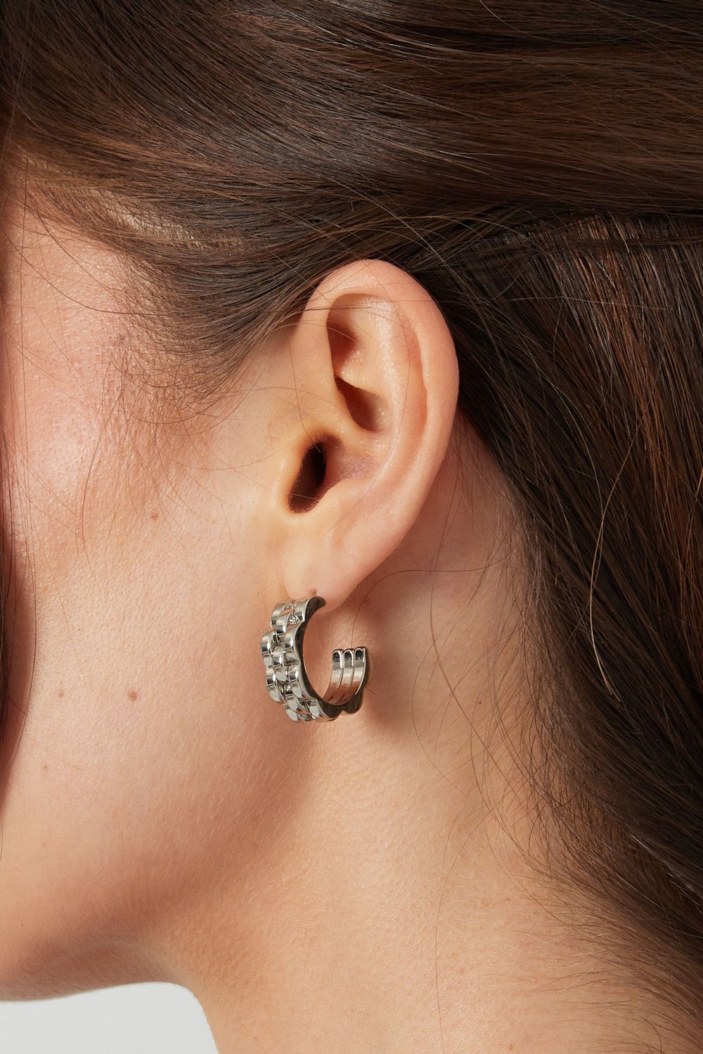 earrings round link in link Picture3