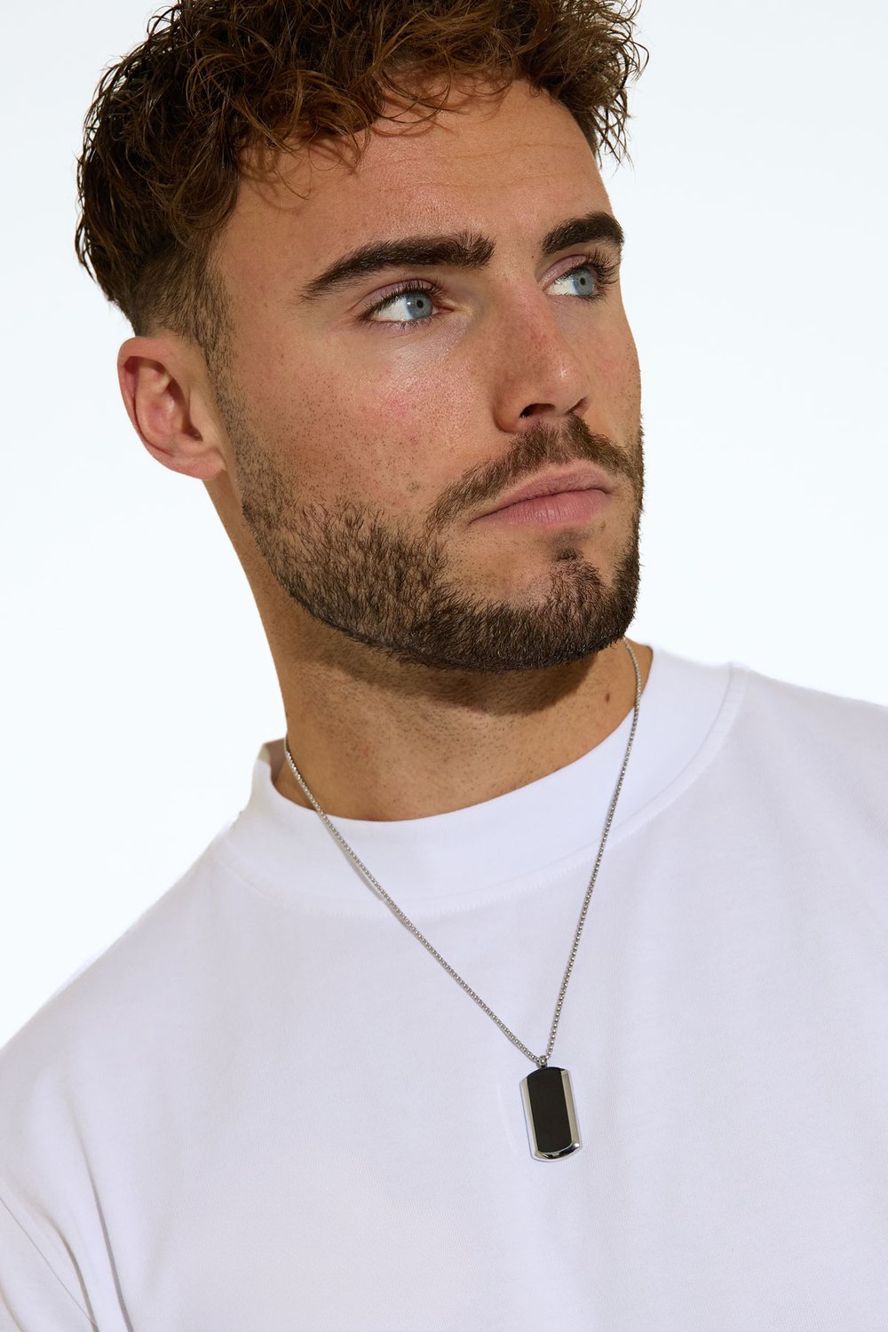 Erkek bileklik çift örgülü ve boncuklu Resim4