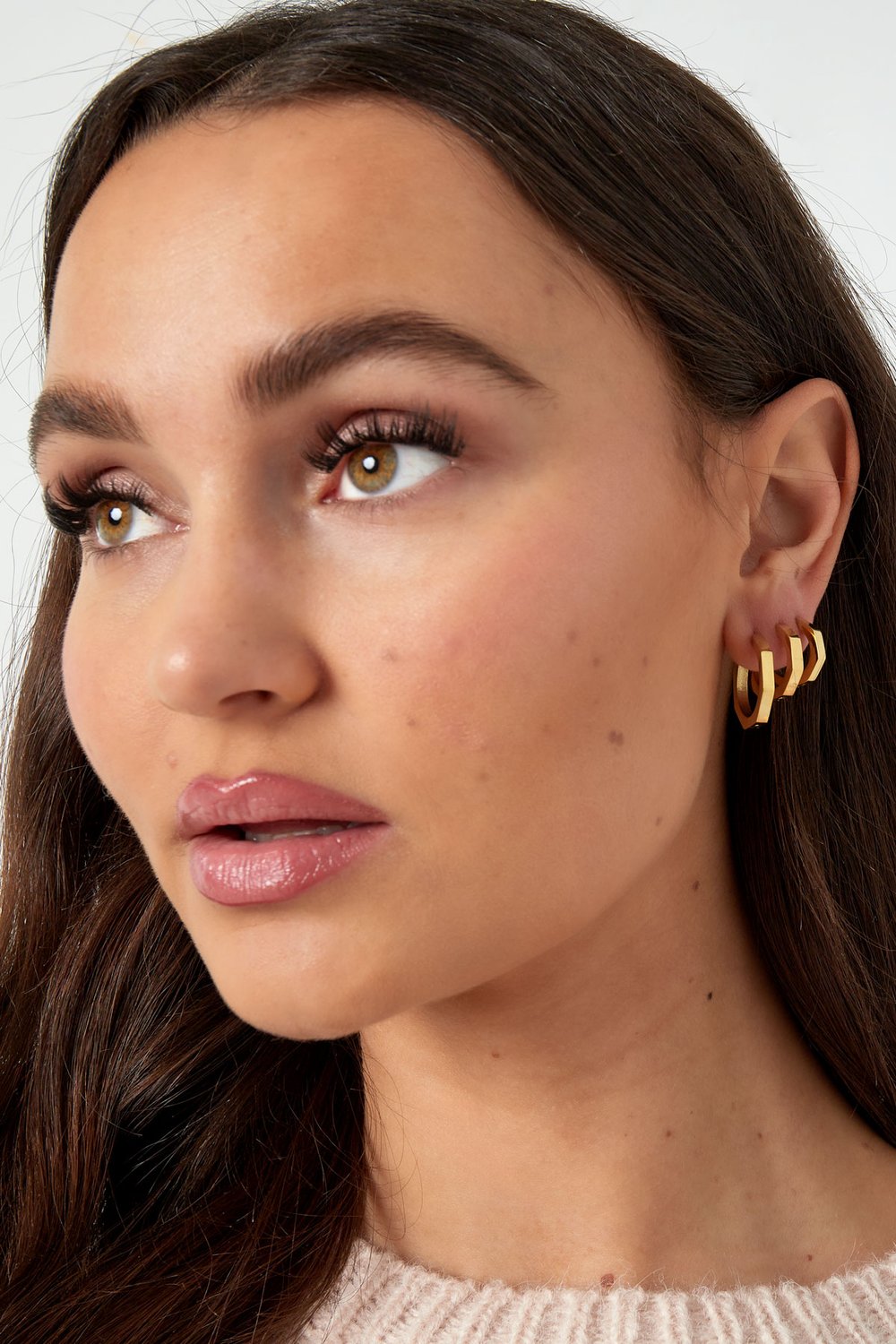 classic round earrings large Picture2