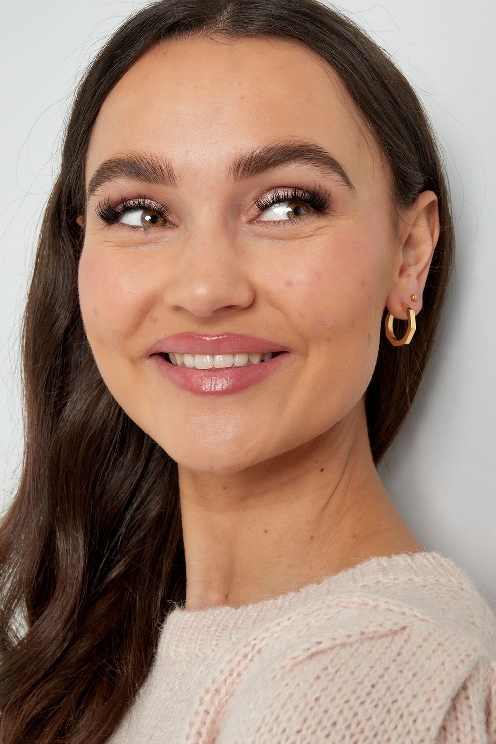 classic round earrings large Picture5