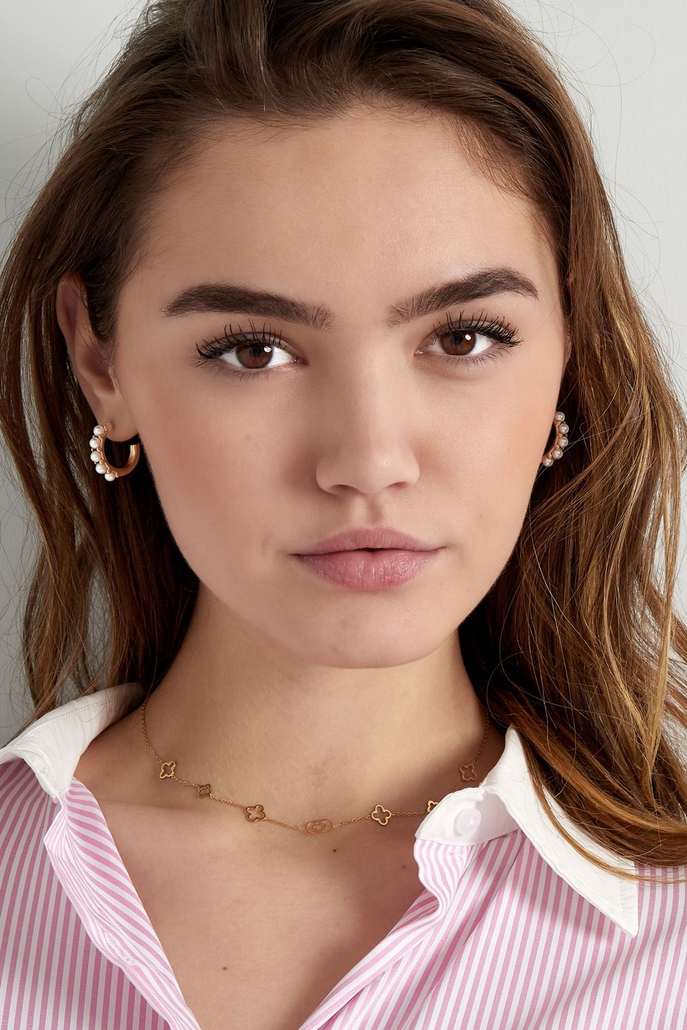 Earrings pearl pureness - Silver Color color h5Picture4