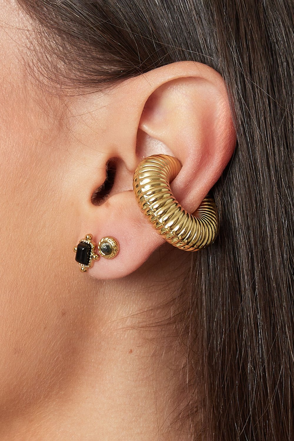 ear cuff with ridges Picture3