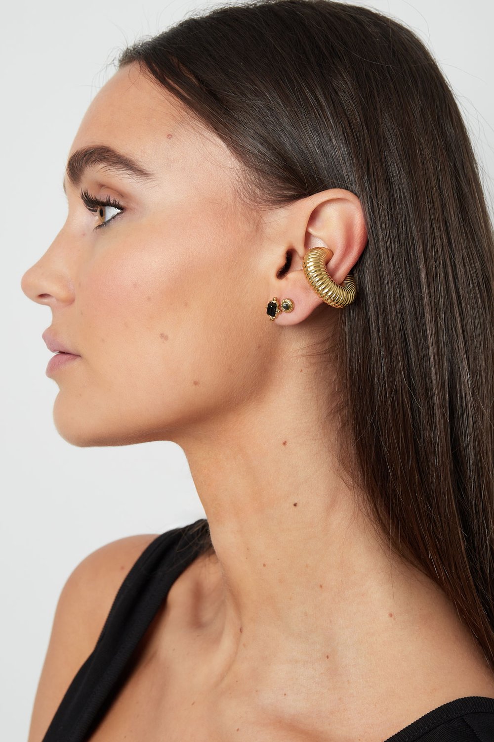 ear cuff with ridges Picture4
