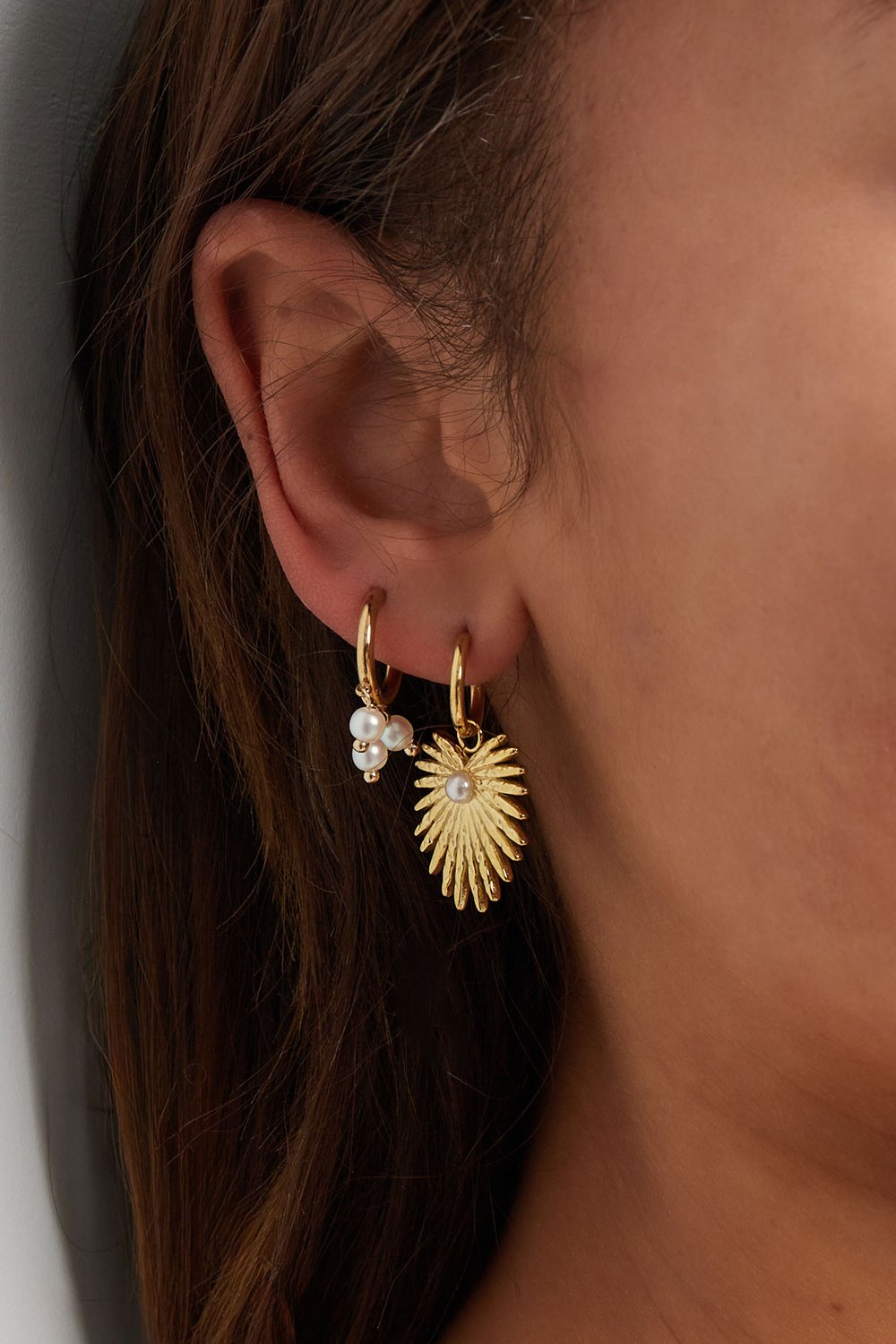 earrings palm pearl Picture3