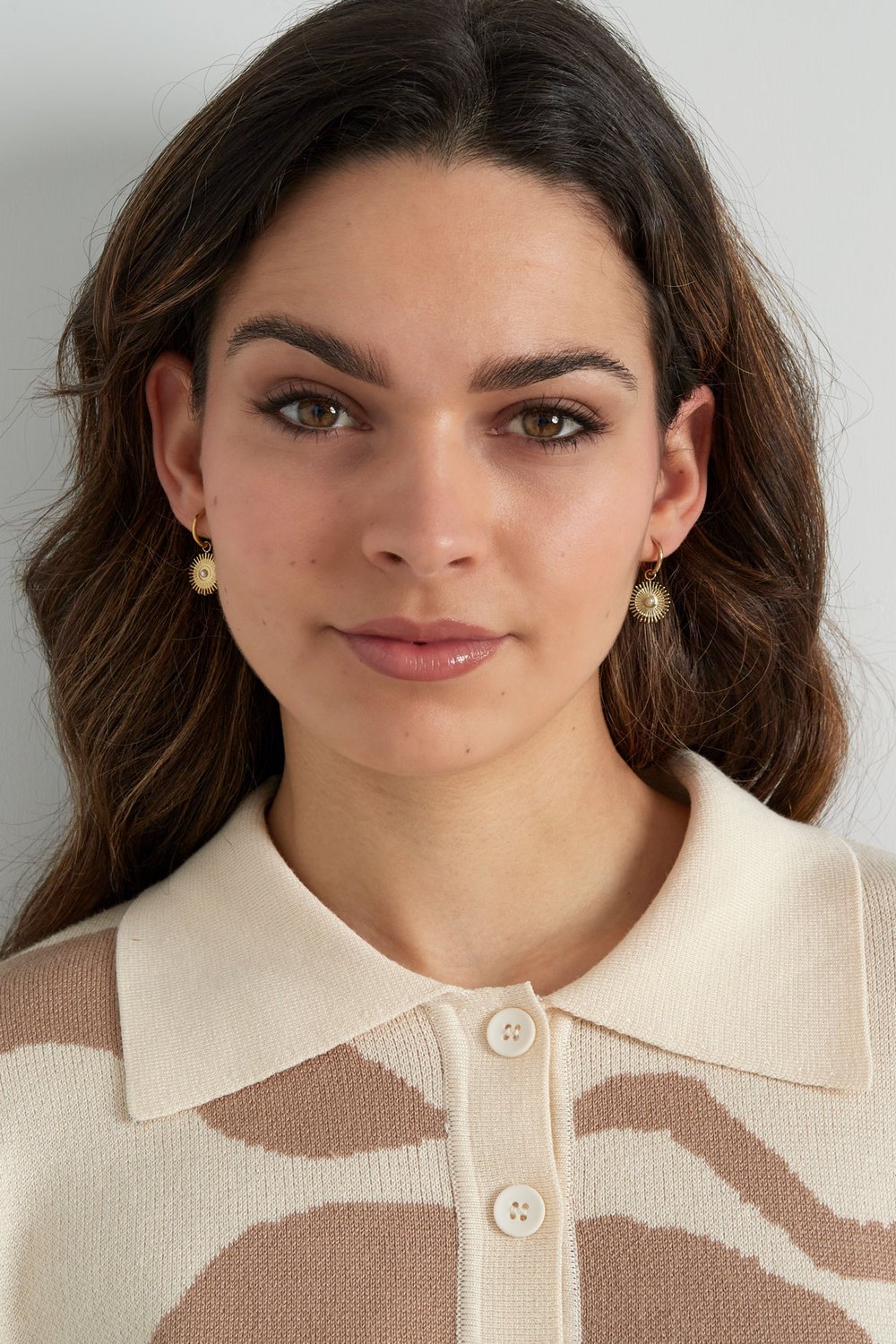 Earrings sunny with pearl - Silver Color color h5Picture2