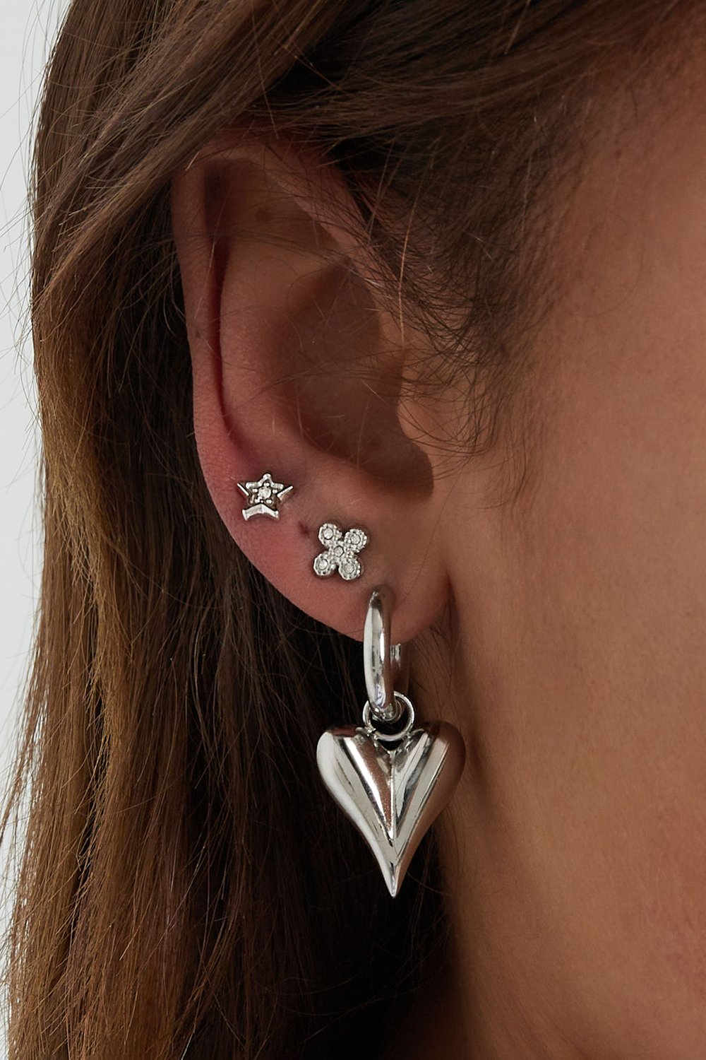 clover earrings with stones h5Picture3