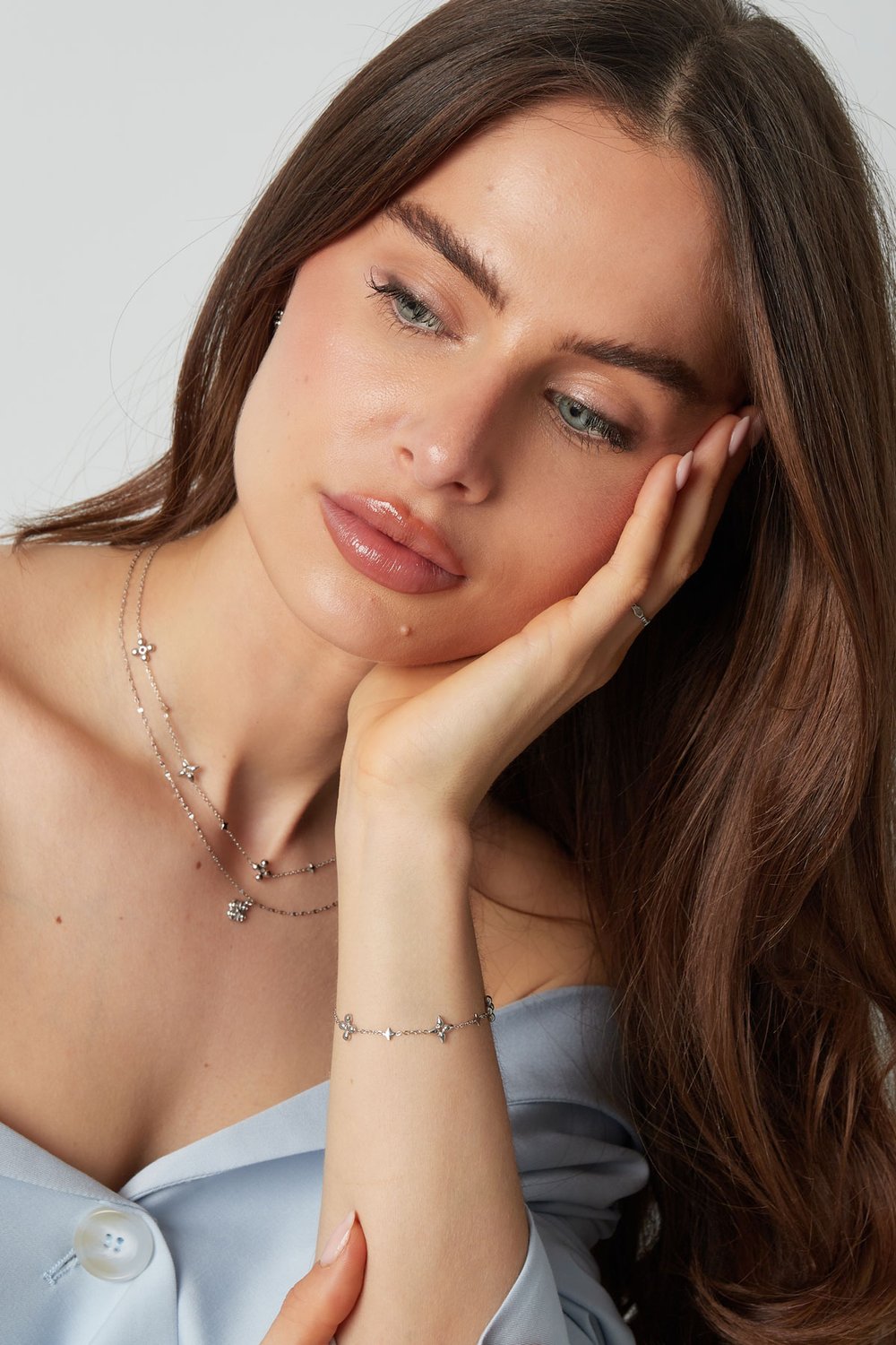 pulsera de fiesta de flores h5Imagen4