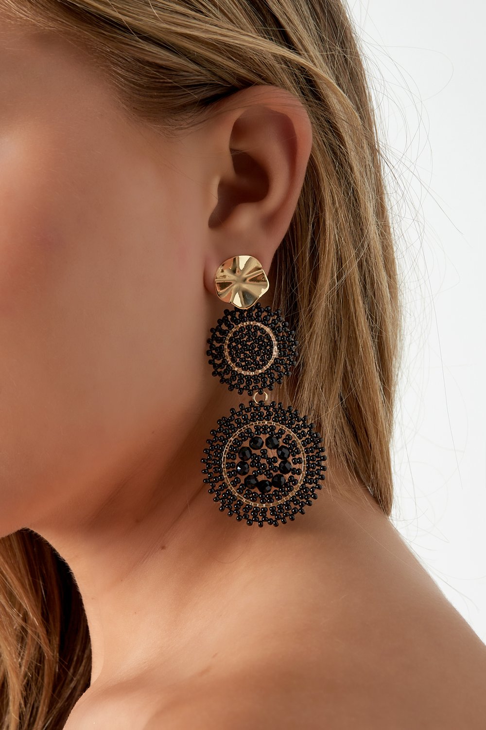 earrings sunflower glass h5Picture3