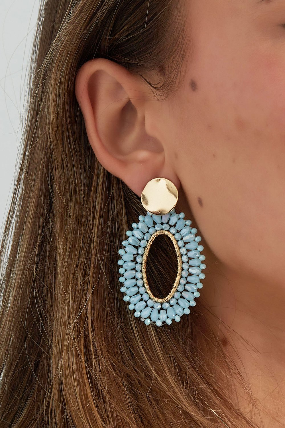 Oval statement earrings h5Picture3