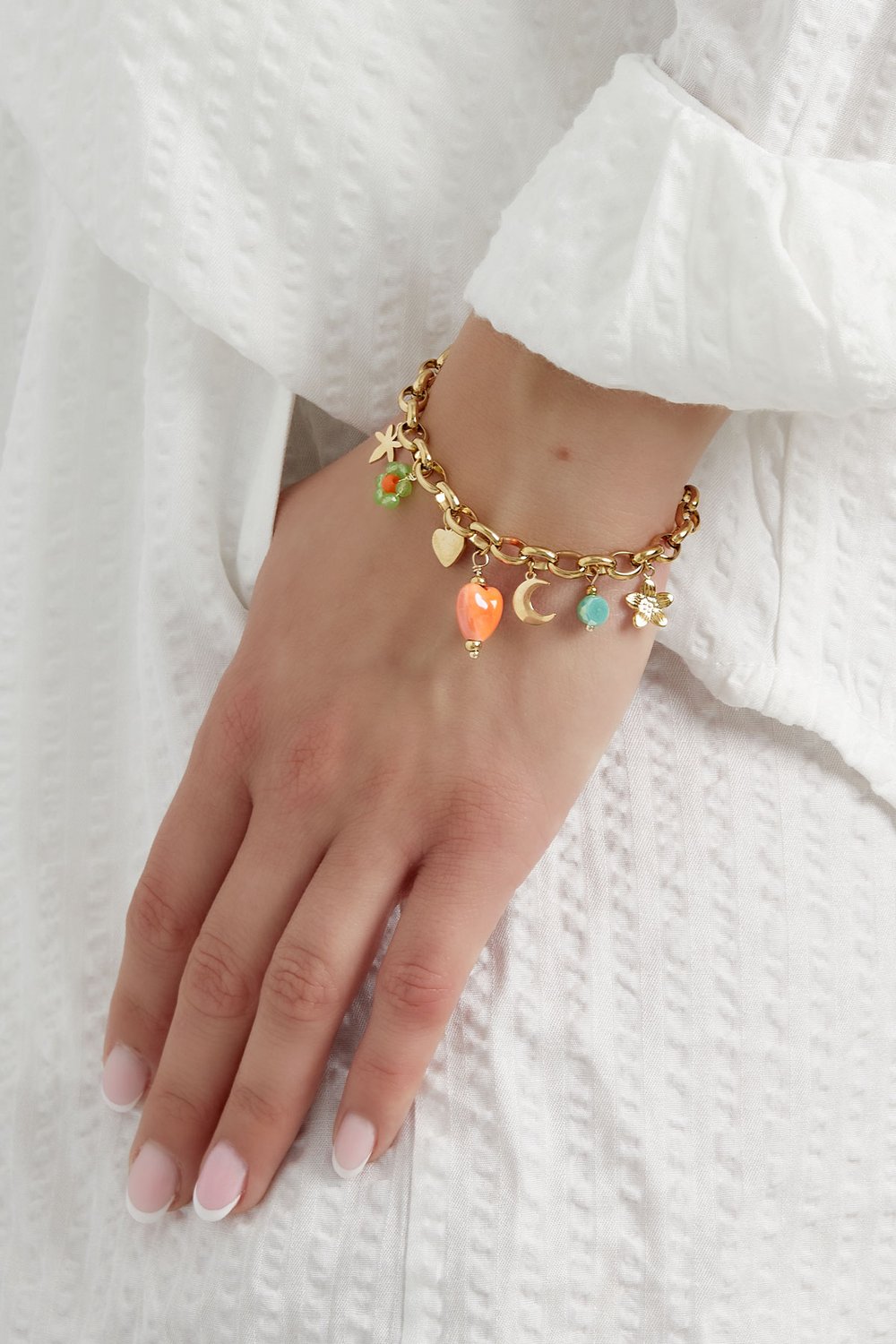 bracciale con ciondoli colorati h5Immagine2