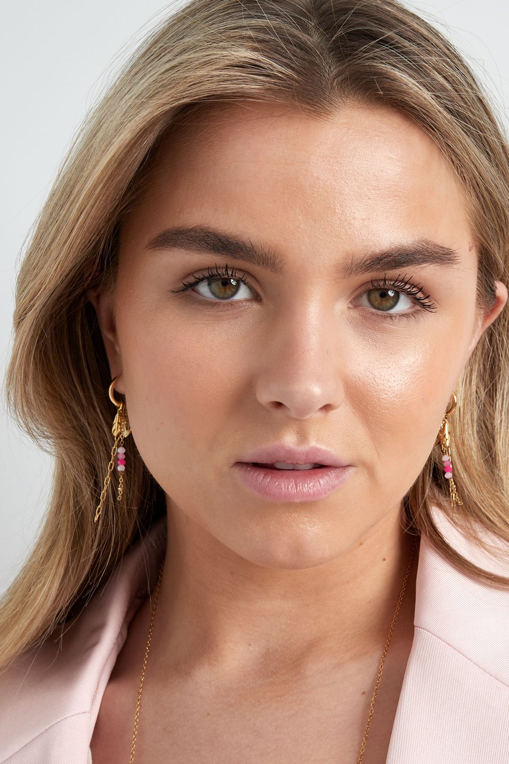 palm tree earrings with charms h5Picture2