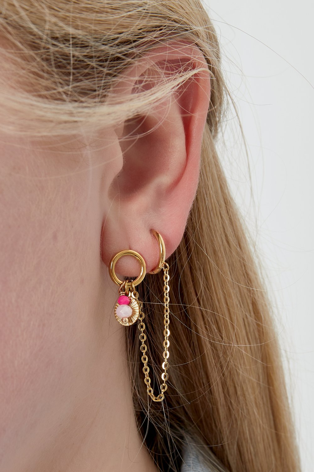 double earrings with charms h5Picture3