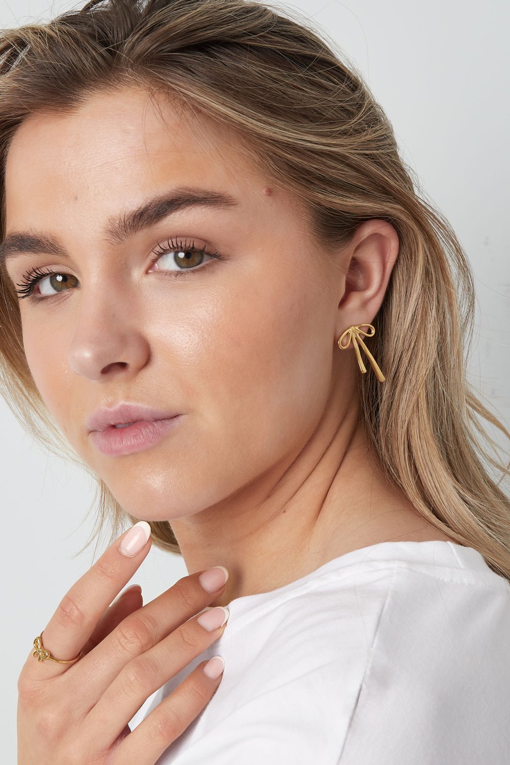 fiocco pendente per orecchini a bottone h5Immagine2