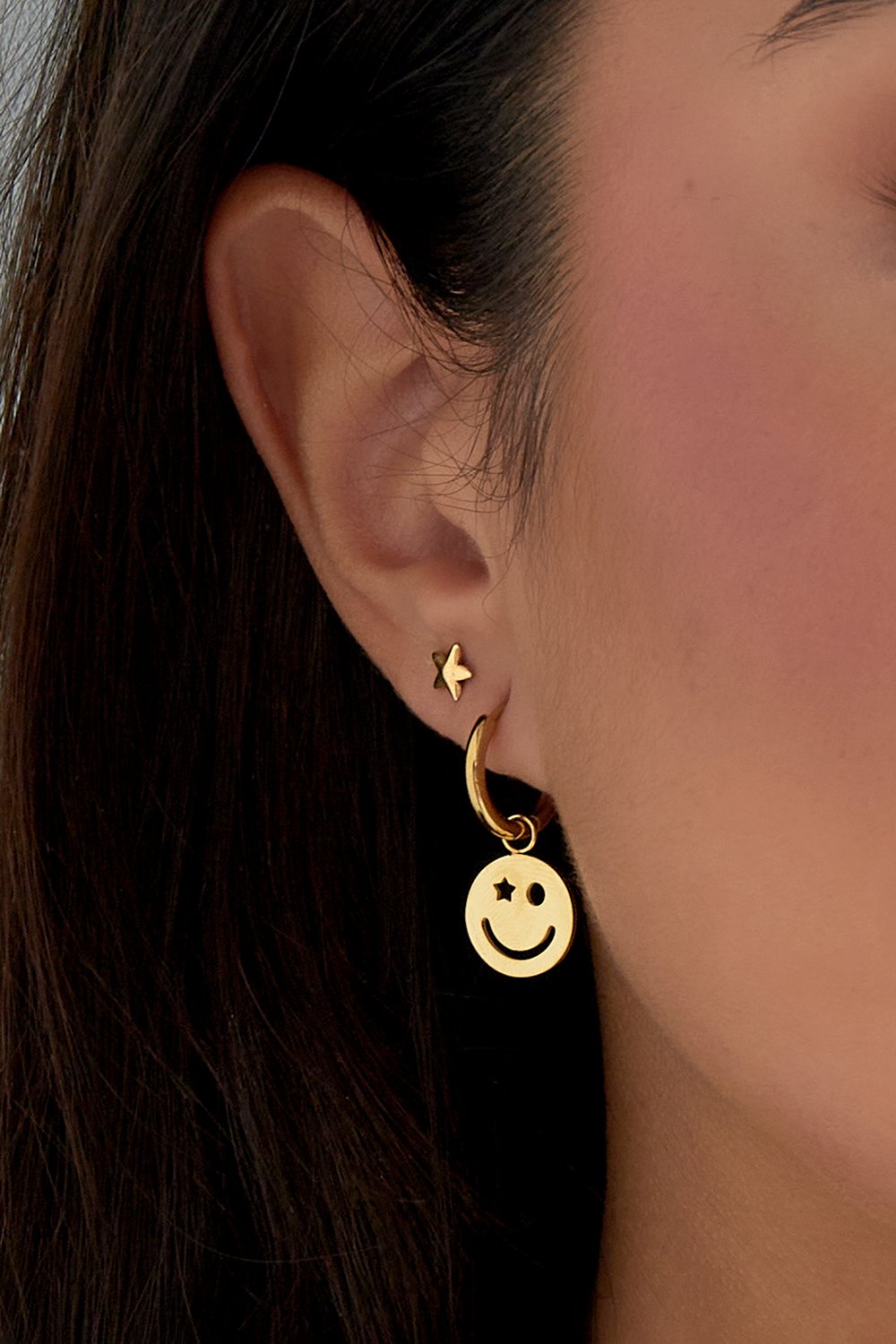 earrings be happy smiley h5Picture3