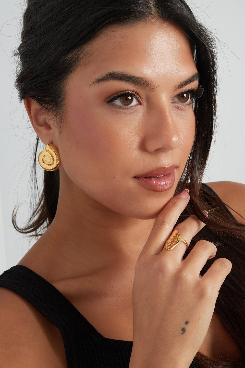 Ohrringe Muschelwirbel  h5Bild4