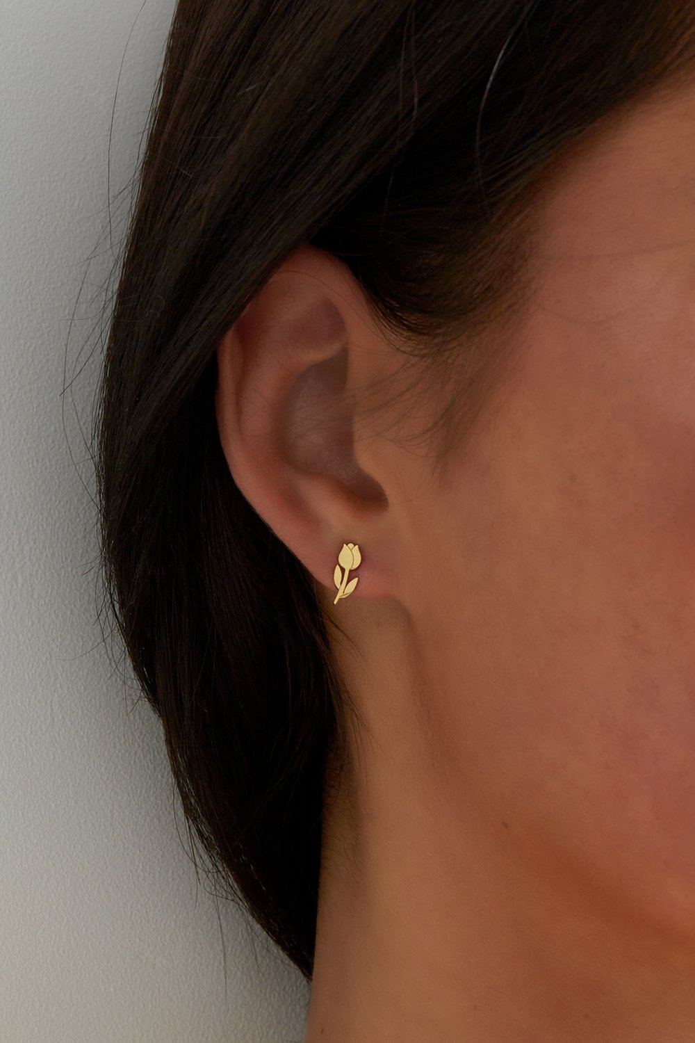 tulip stud earrings Picture2