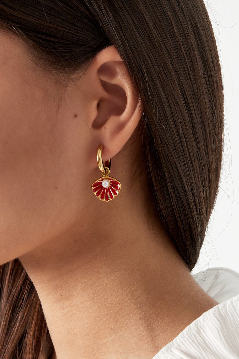 golden shells earrings Picture2