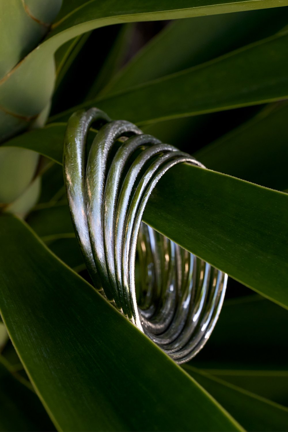 Armreif mit gebürsteter Optik – 3 mm h5Bild2