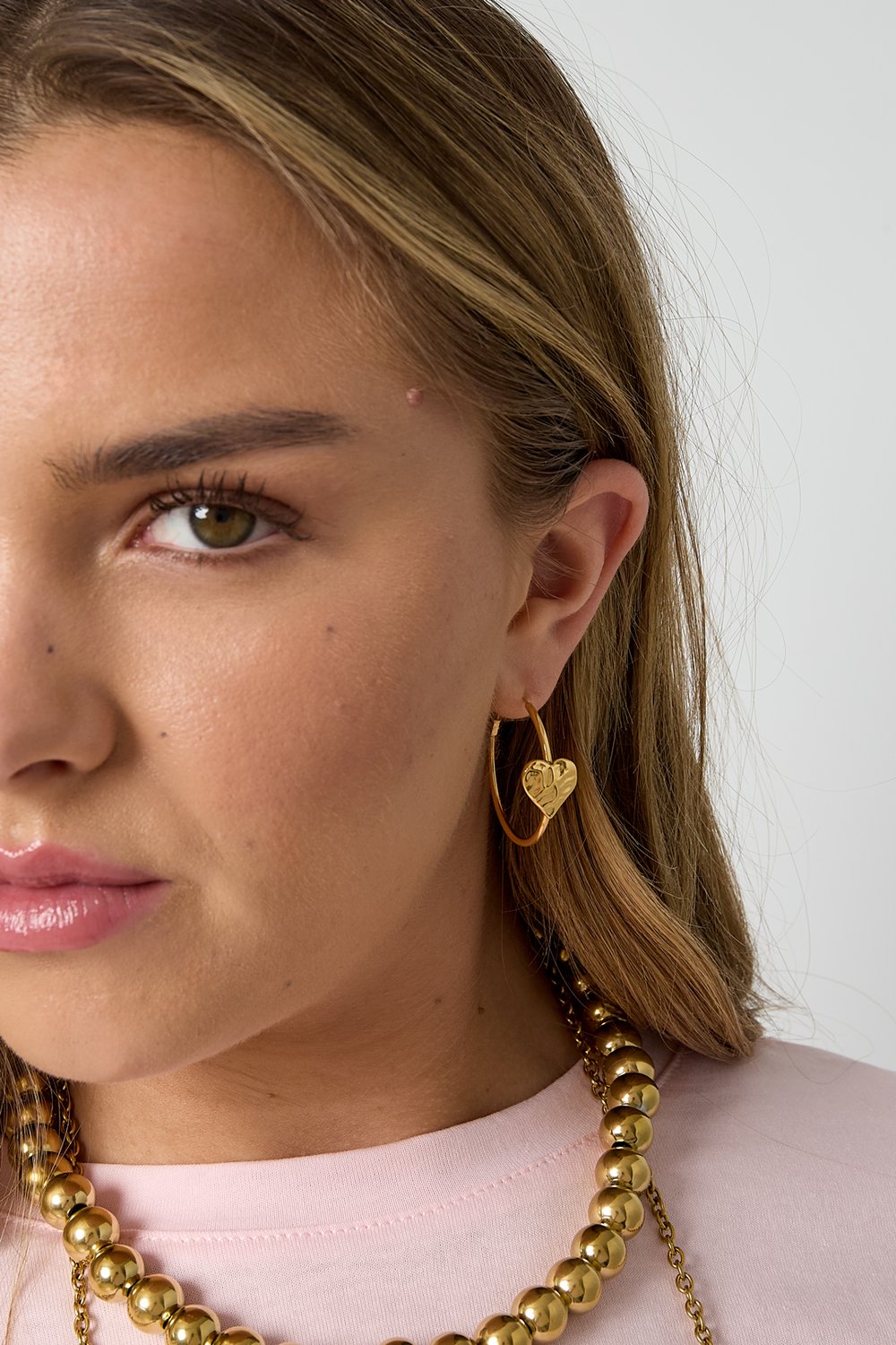 Creolen mit Herz Bild4