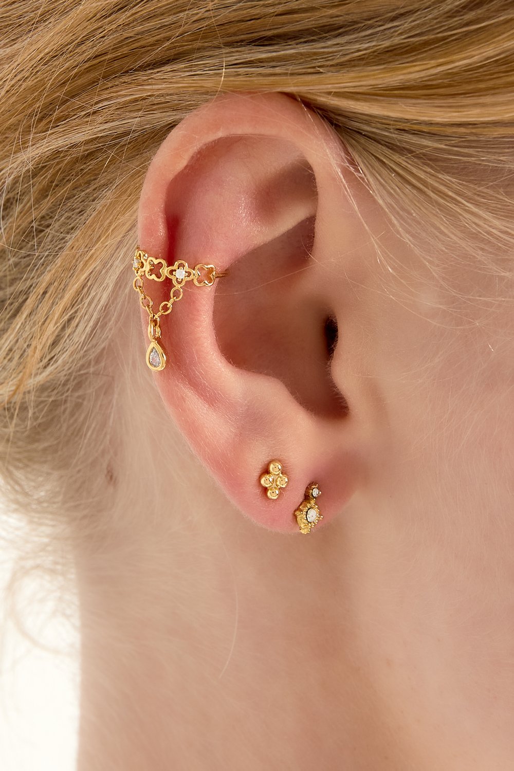 Copper Ear Cuffs Geometric Casual Daily Picture2
