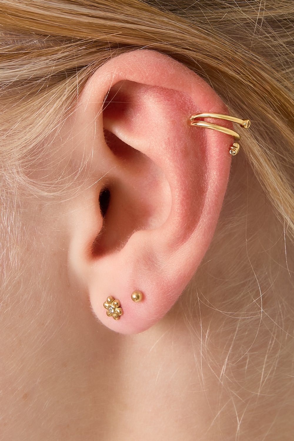 Copper Ear Cuffs Geometric Casual Daily Picture2