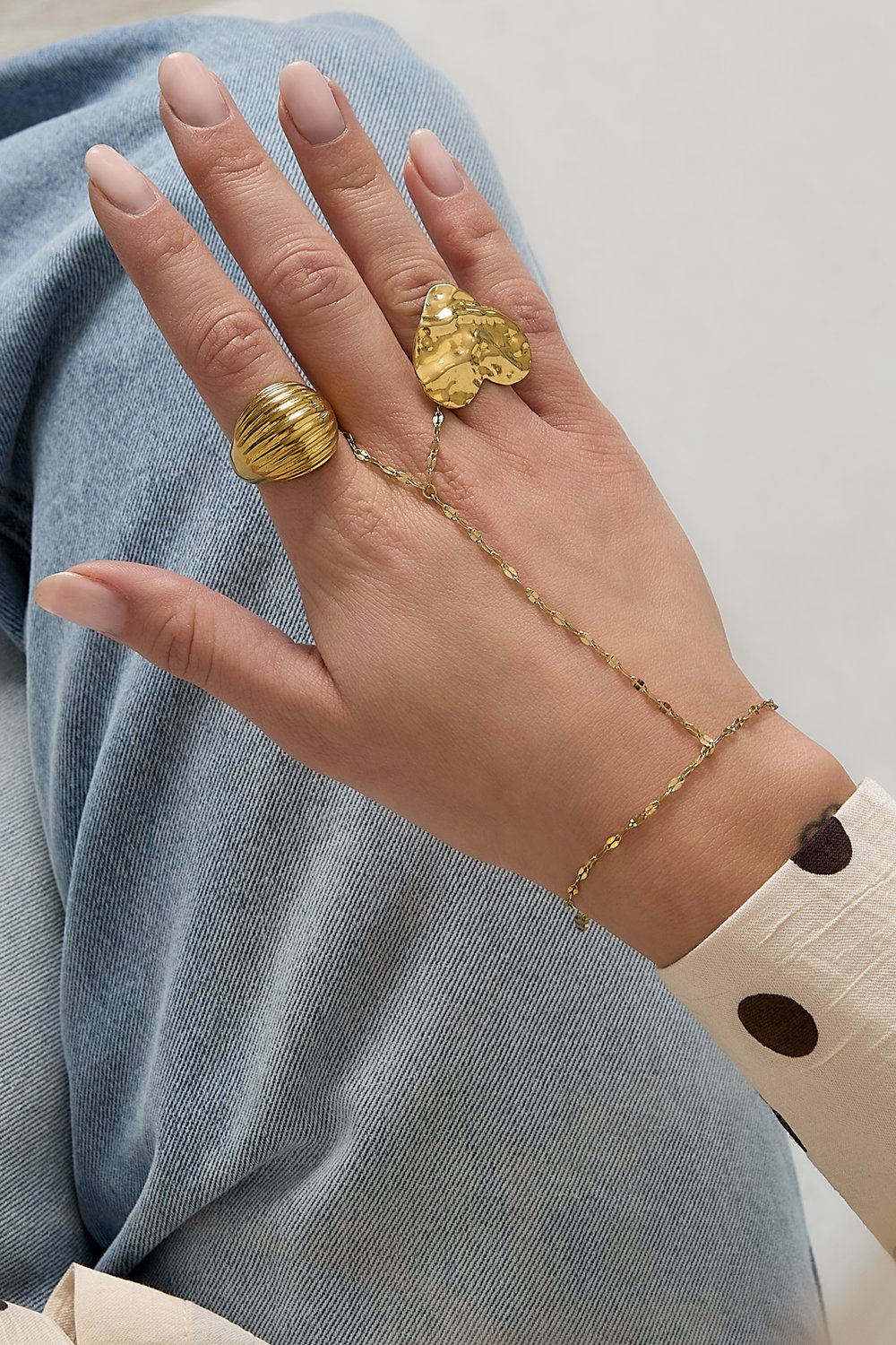 Handkette mit dicker Kette h5Bild2