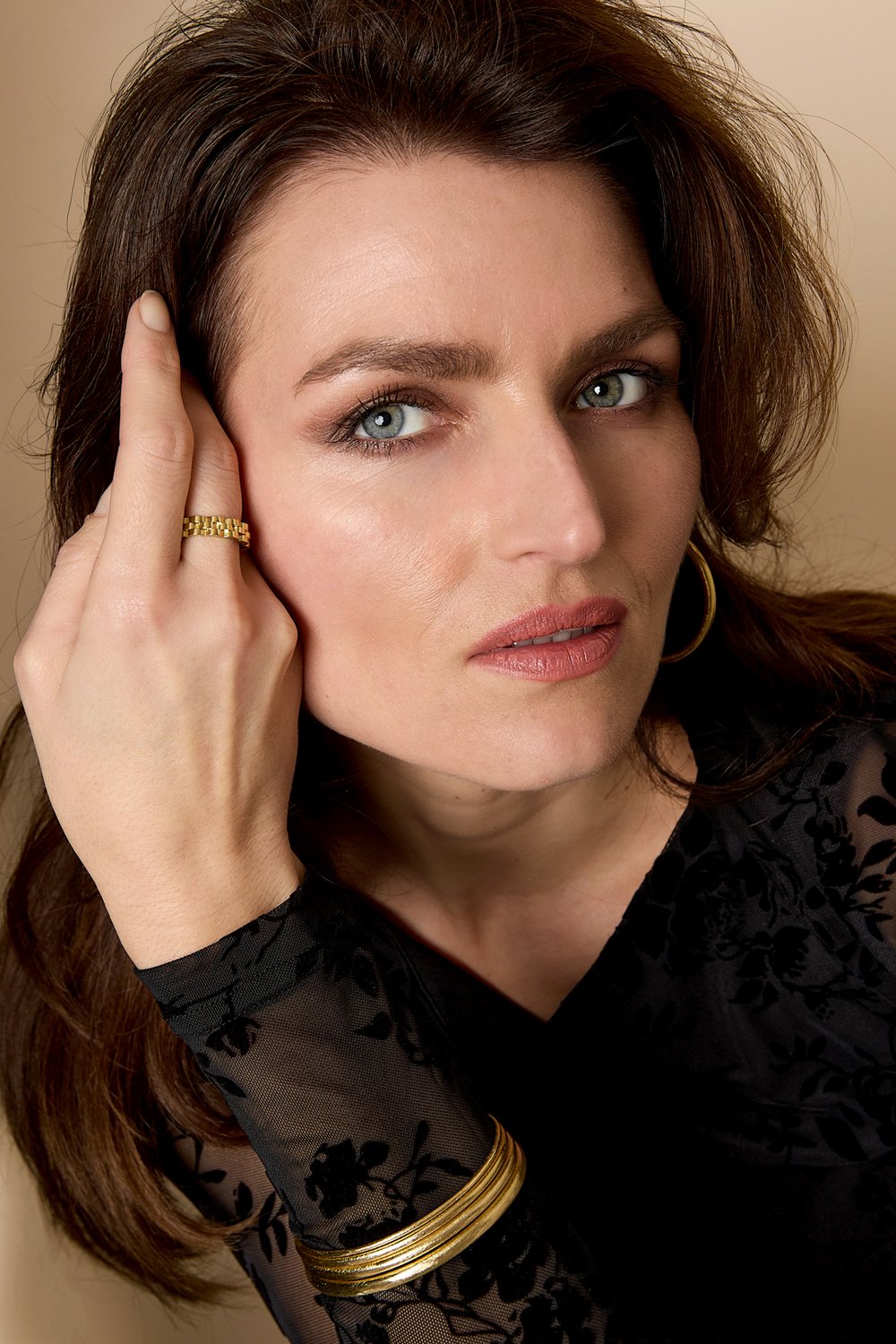 Bangle with brushed effect - 4 mm Picture2