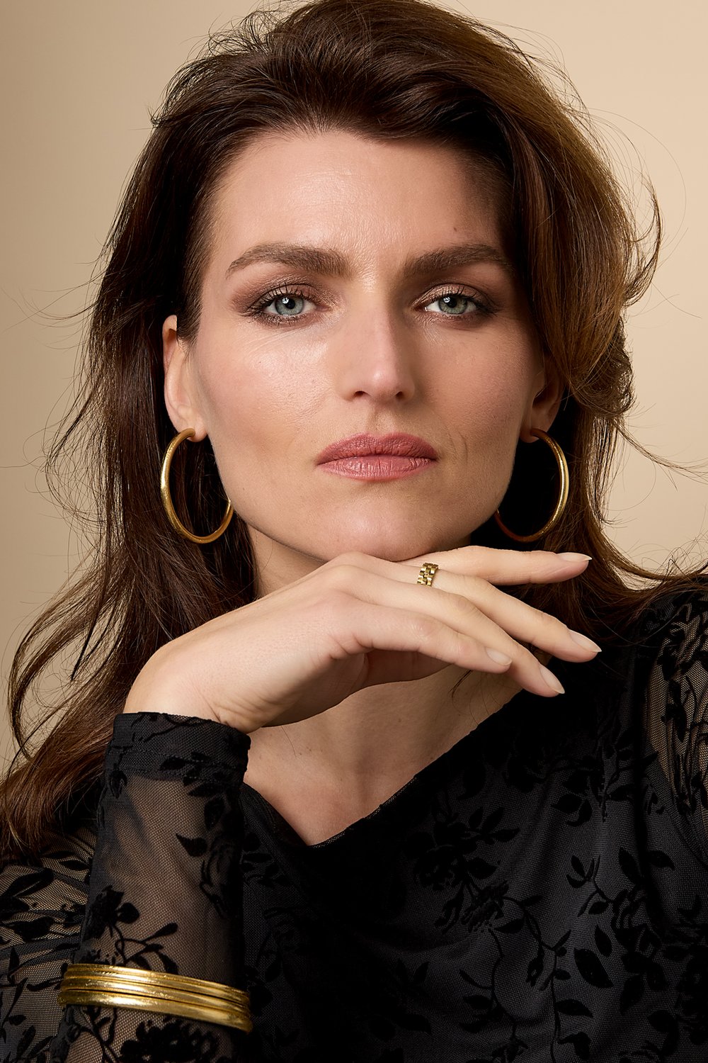 Armreif mit gebürsteter Optik – 3 mm h5Bild3